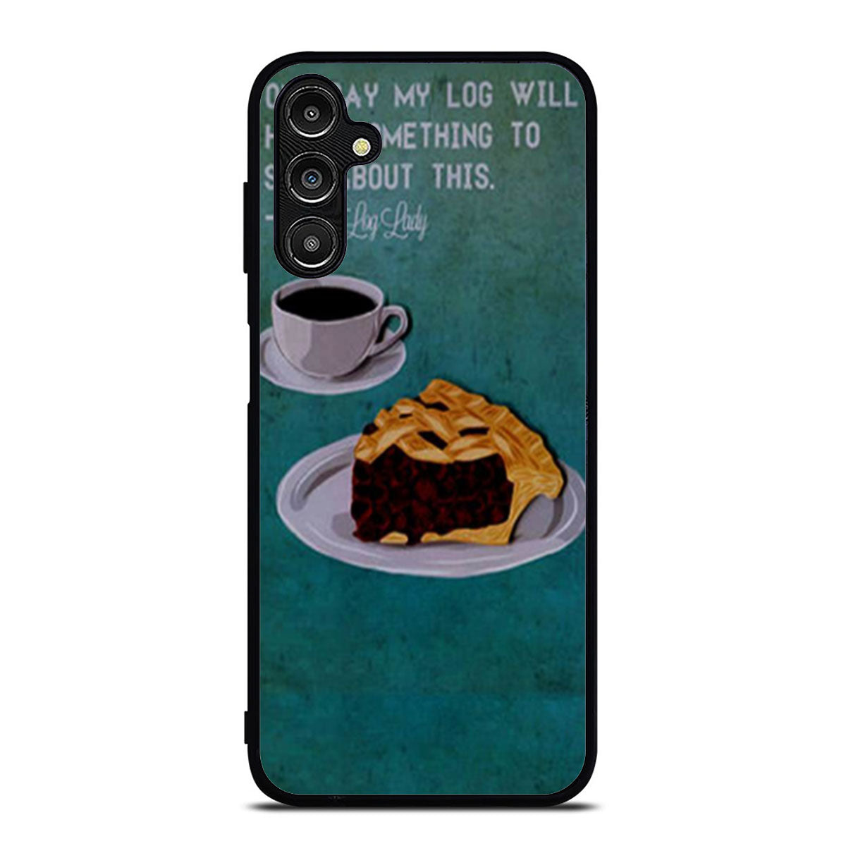 Twin Peaks Coffee and Pie Print Samsung A16 Case