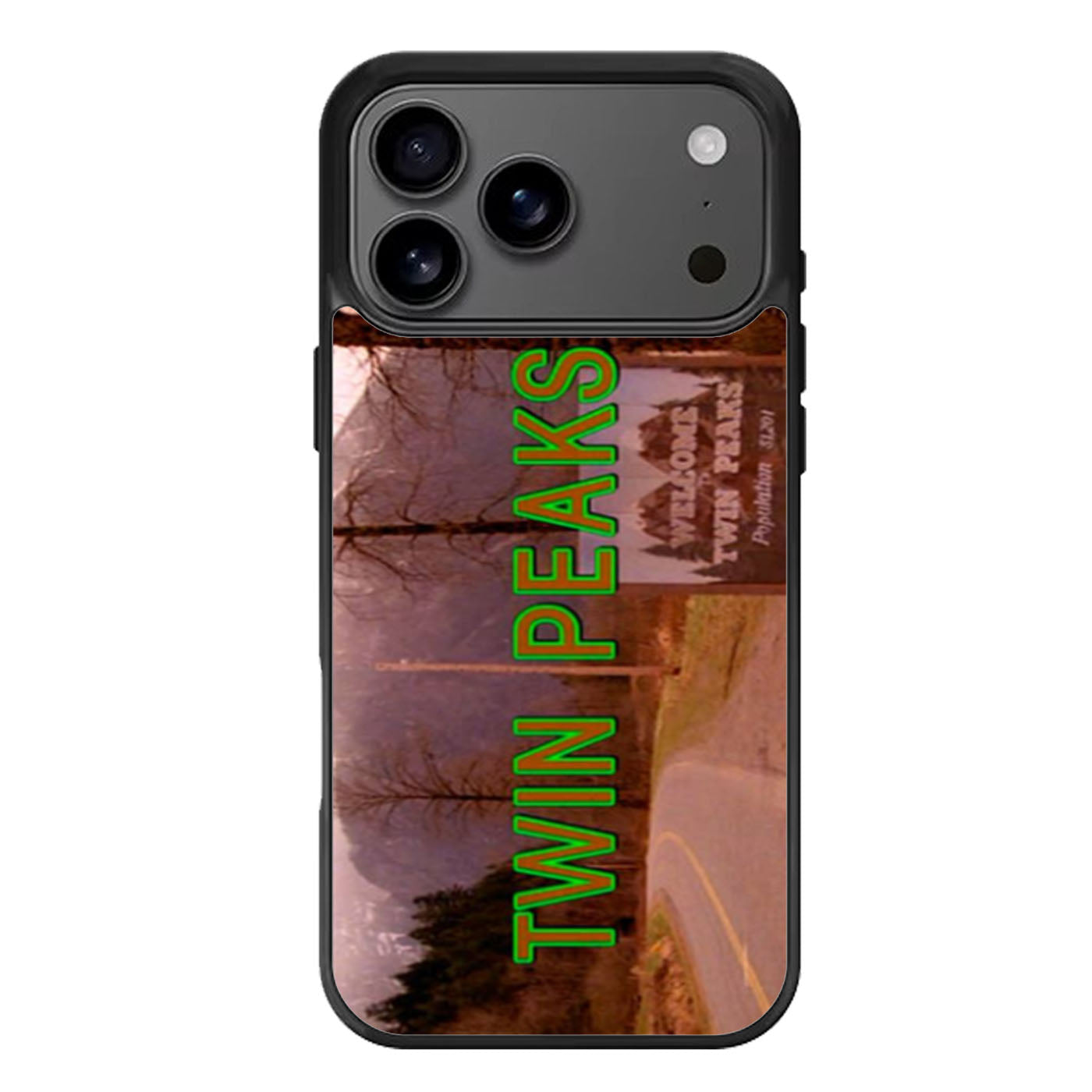Twin Peaks Rubber to the Road iPhone 17 Pro Max Case