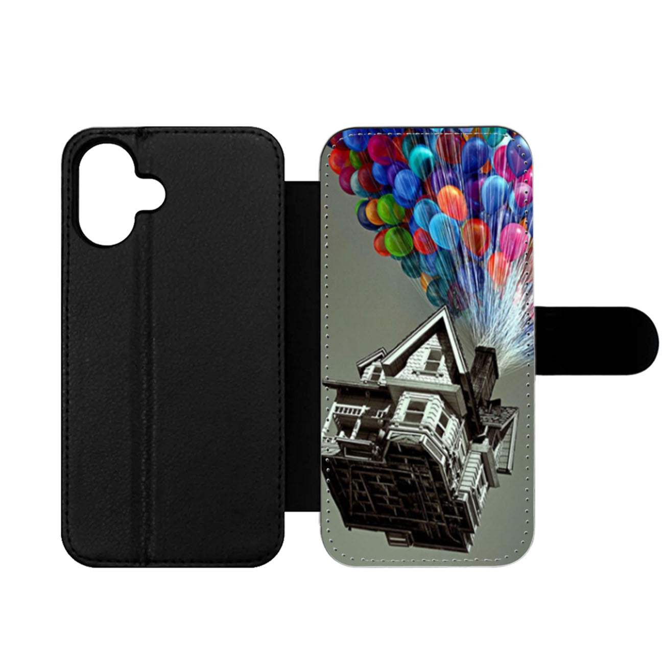 Up Balloon Flying House Wallet iPhone Case