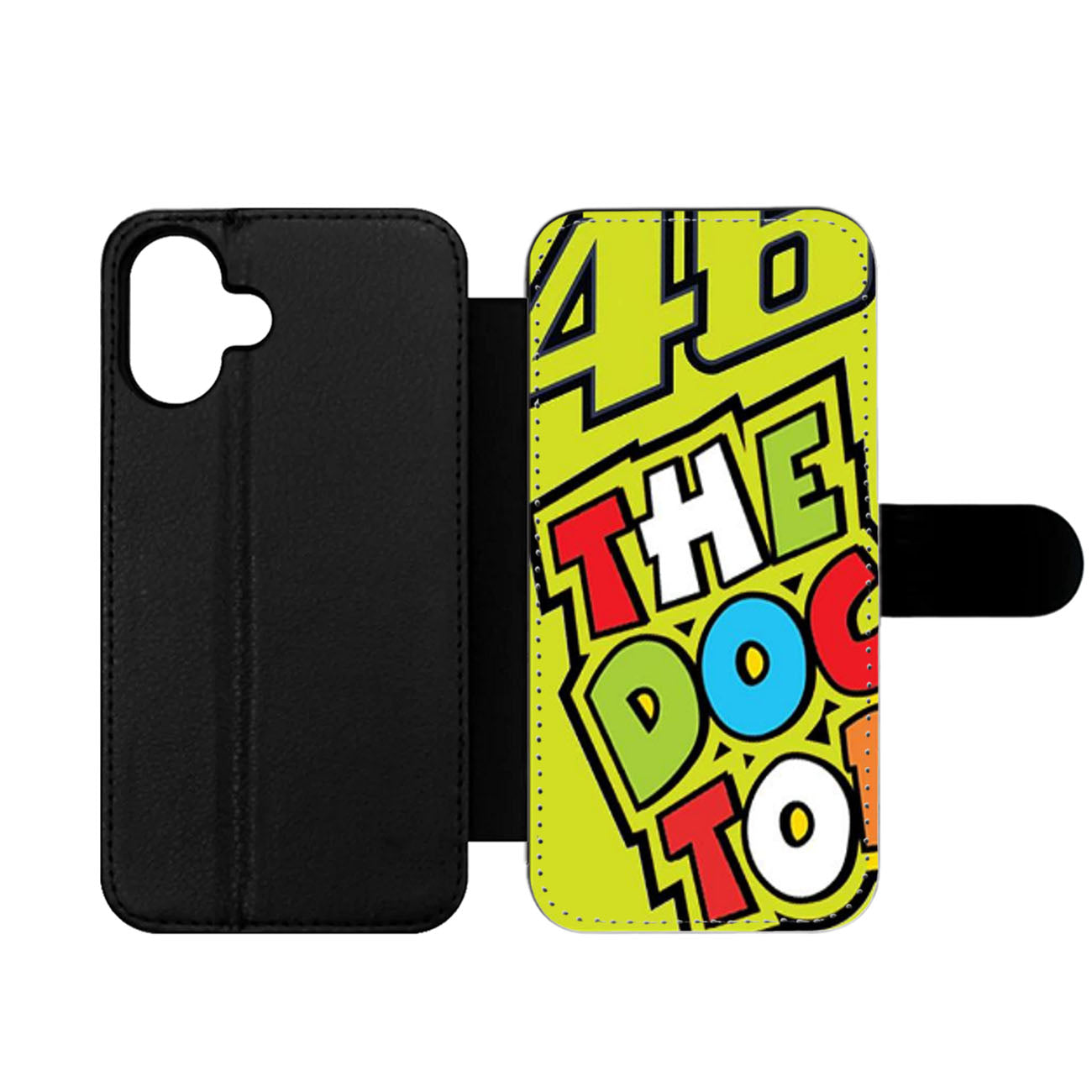 VALENTINO ROSSI VR46 THE DOCTOR Wallet iPhone Case