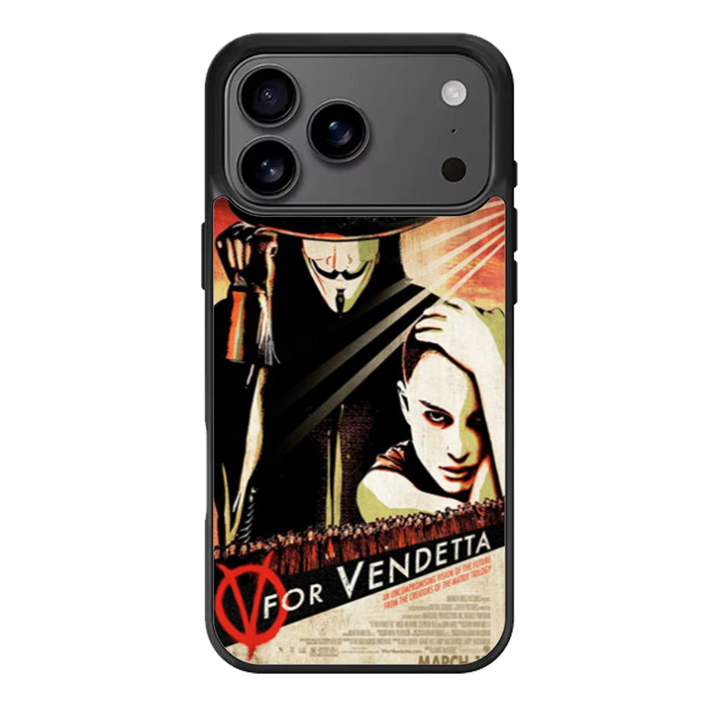 V For Vendetta Poster iPhone 17 Pro Max Case