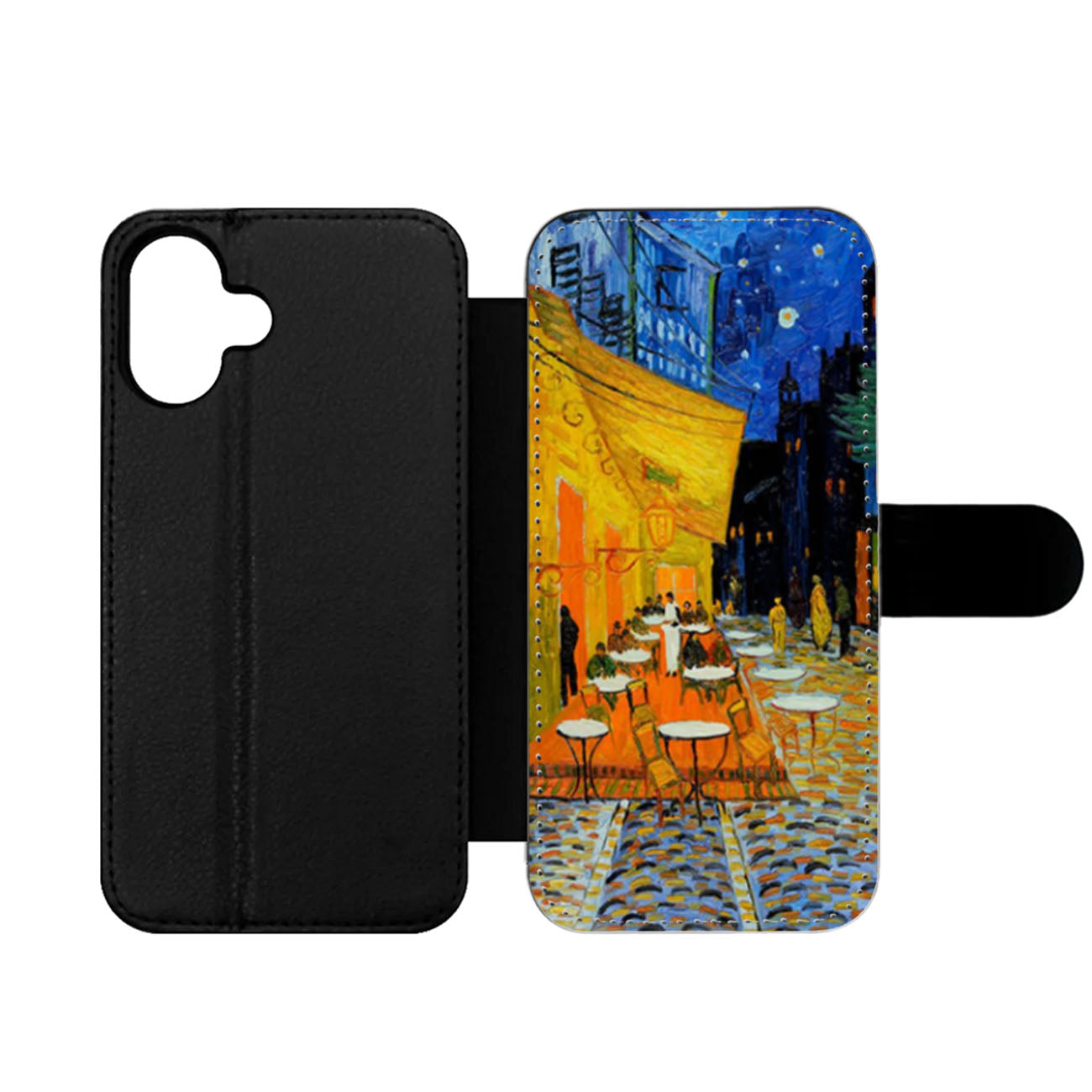 Van Gogh Cafe Terrace at Night Wallet iPhone Case