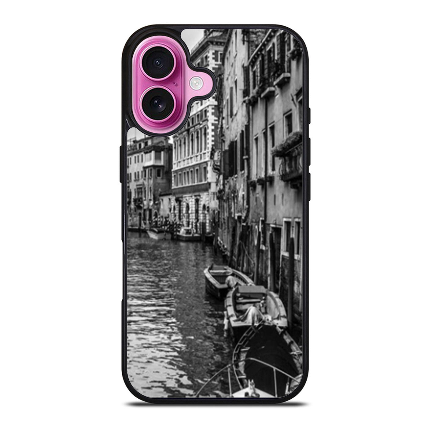 Venice Italy Black and White iPhone Case Cover
