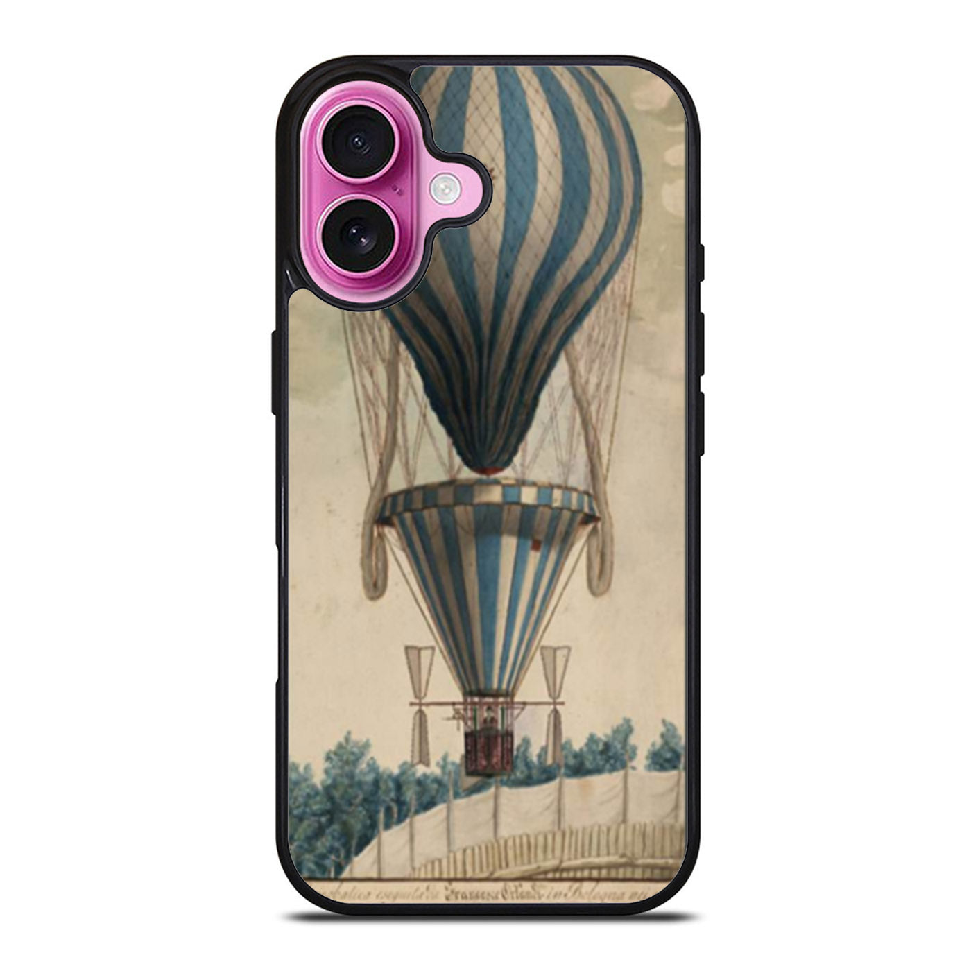 Vintage Hot Air Baloon iPhone Case Cover
