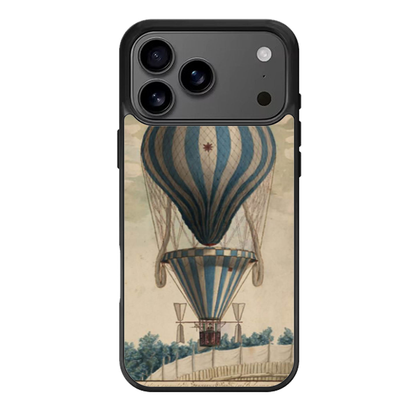 Vintage Hot Air Baloon iPhone 17 Pro Max Case