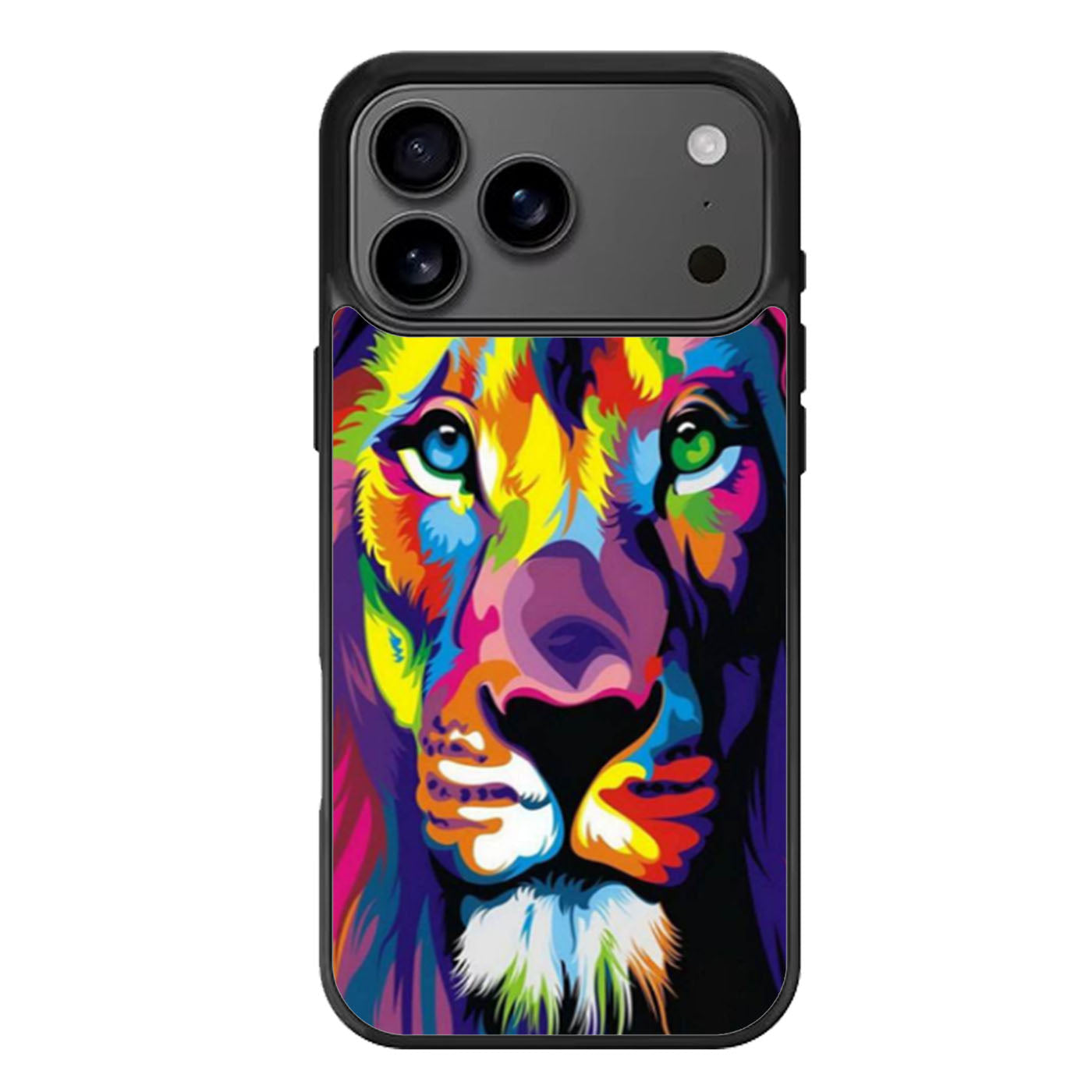 Watercolor Lion iPhone 17 Pro Max Case