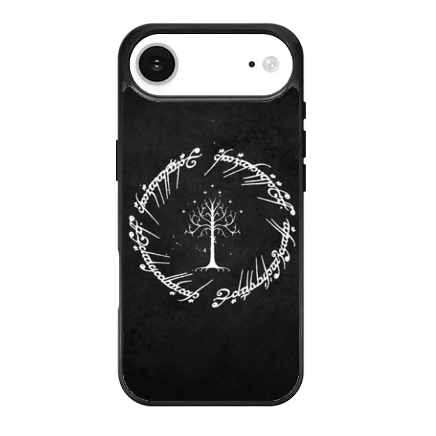 White Tree In Lord Of The Rings Circle Script iPhone Air Case