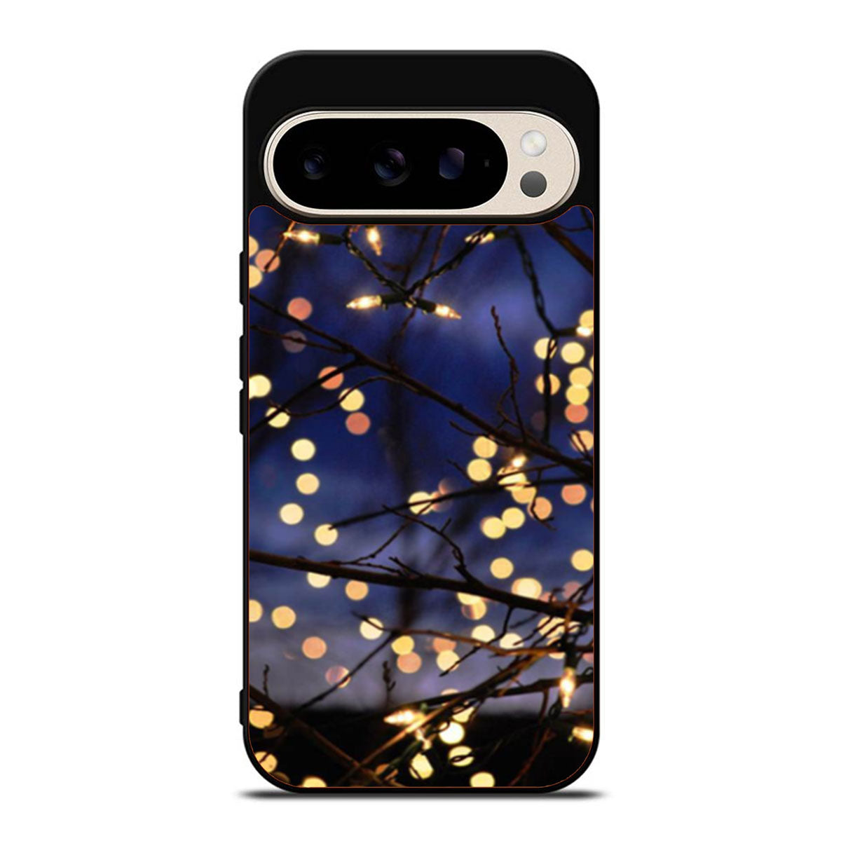 Winter Christmas lights Google Pixel 9 Pro Case
