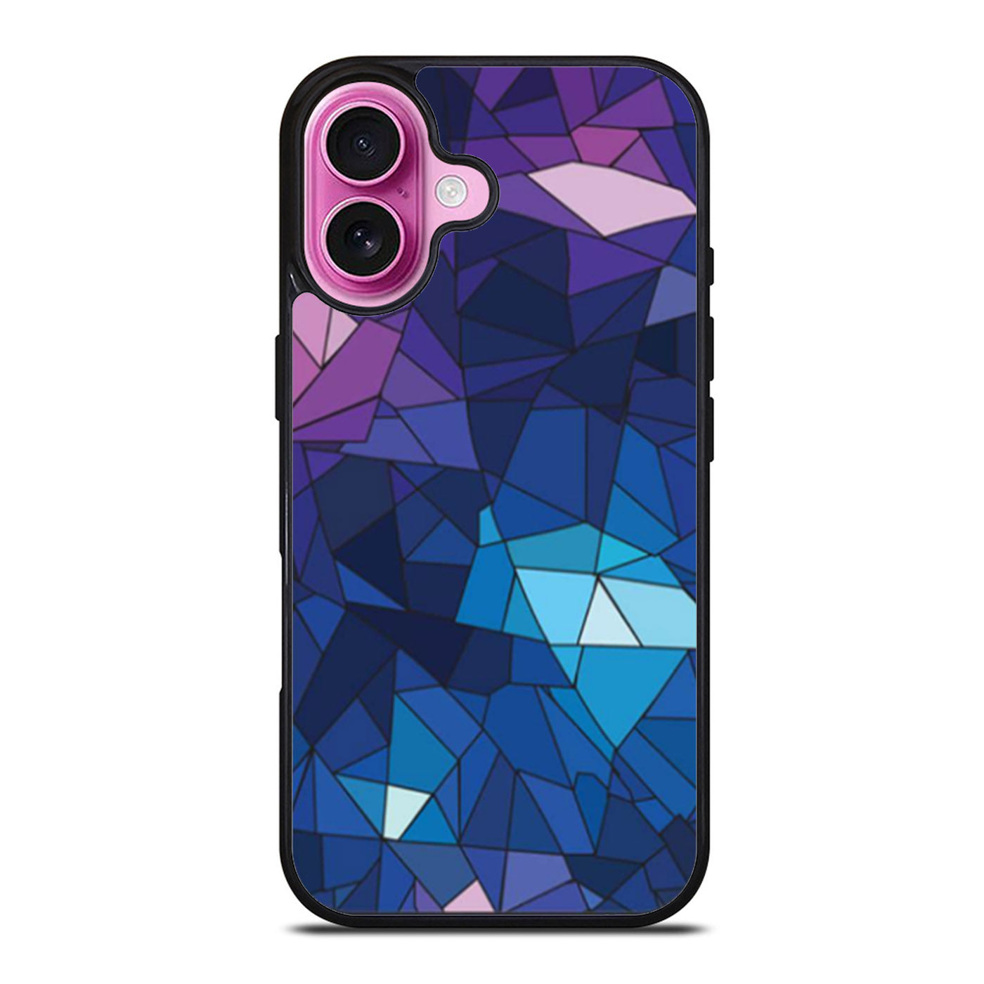 With Blue Glass Design iPhone Case Cover