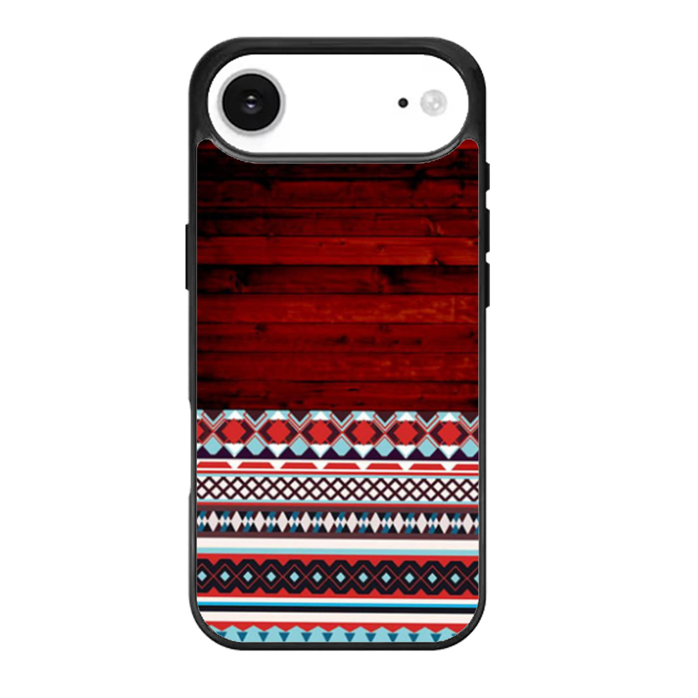 Wooden Aztec Pattern iPhone Air Case