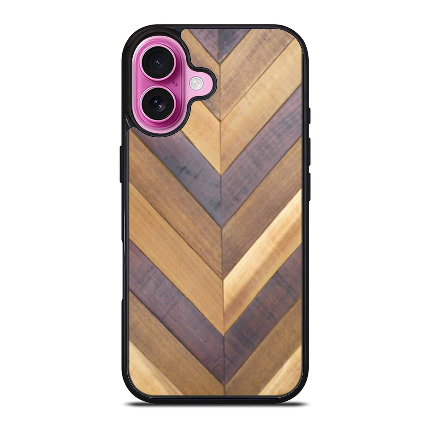 Wooden Chevron iPhone Case Cover