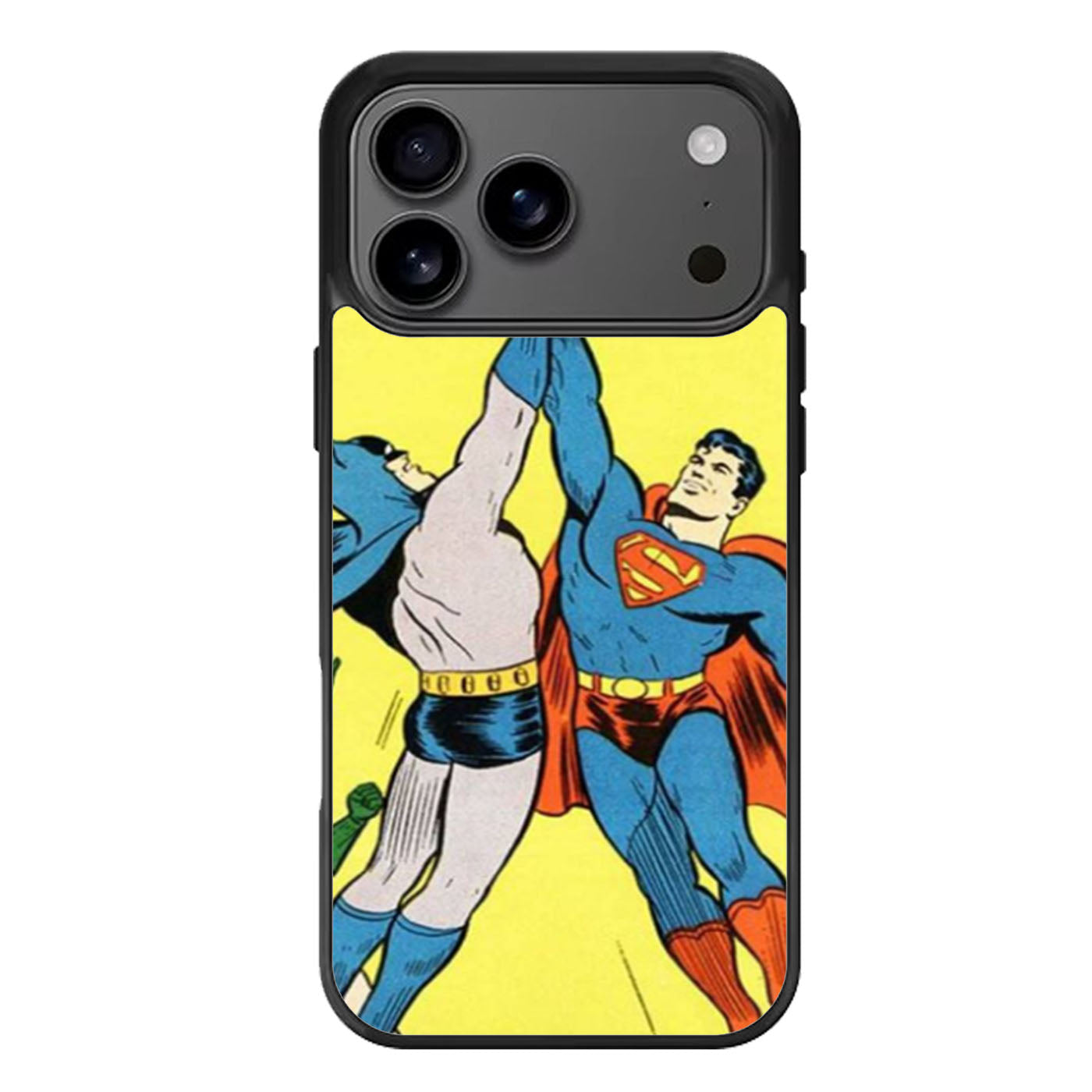 Worlds Finest Superman Batman Super High Five iPhone 17 Pro Max Case