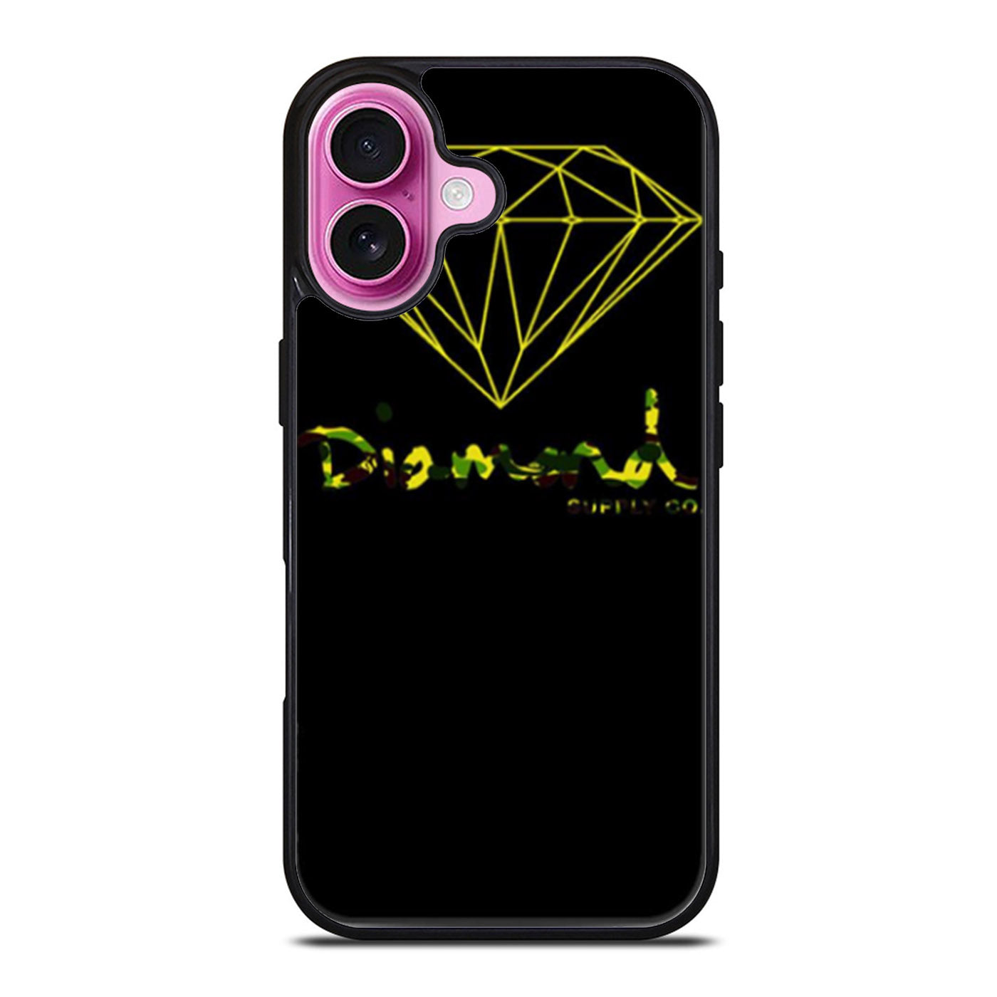 Yellow Diamond Co Two iPhone Case Cover