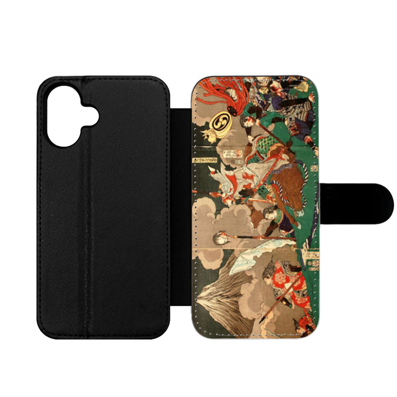Yoshitoshi Battle of Kawanakajima Wallet iPhone Case