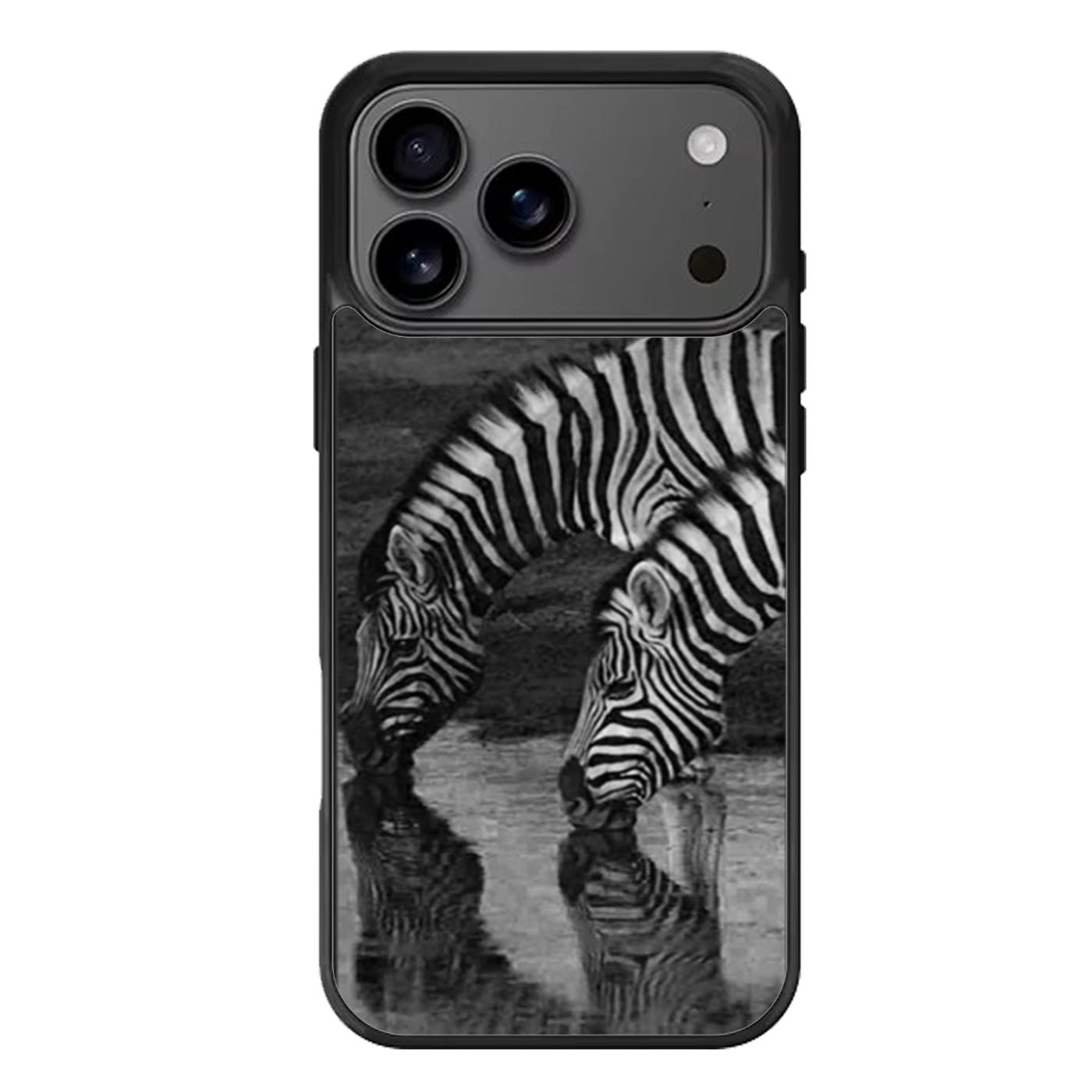 Zebra Drinking iPhone 17 Pro Max Case