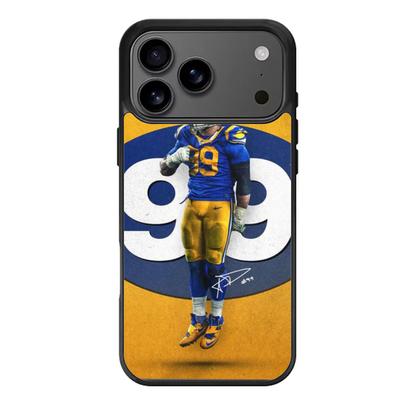 aaron donald rams signature iPhone 17 Pro Max Case