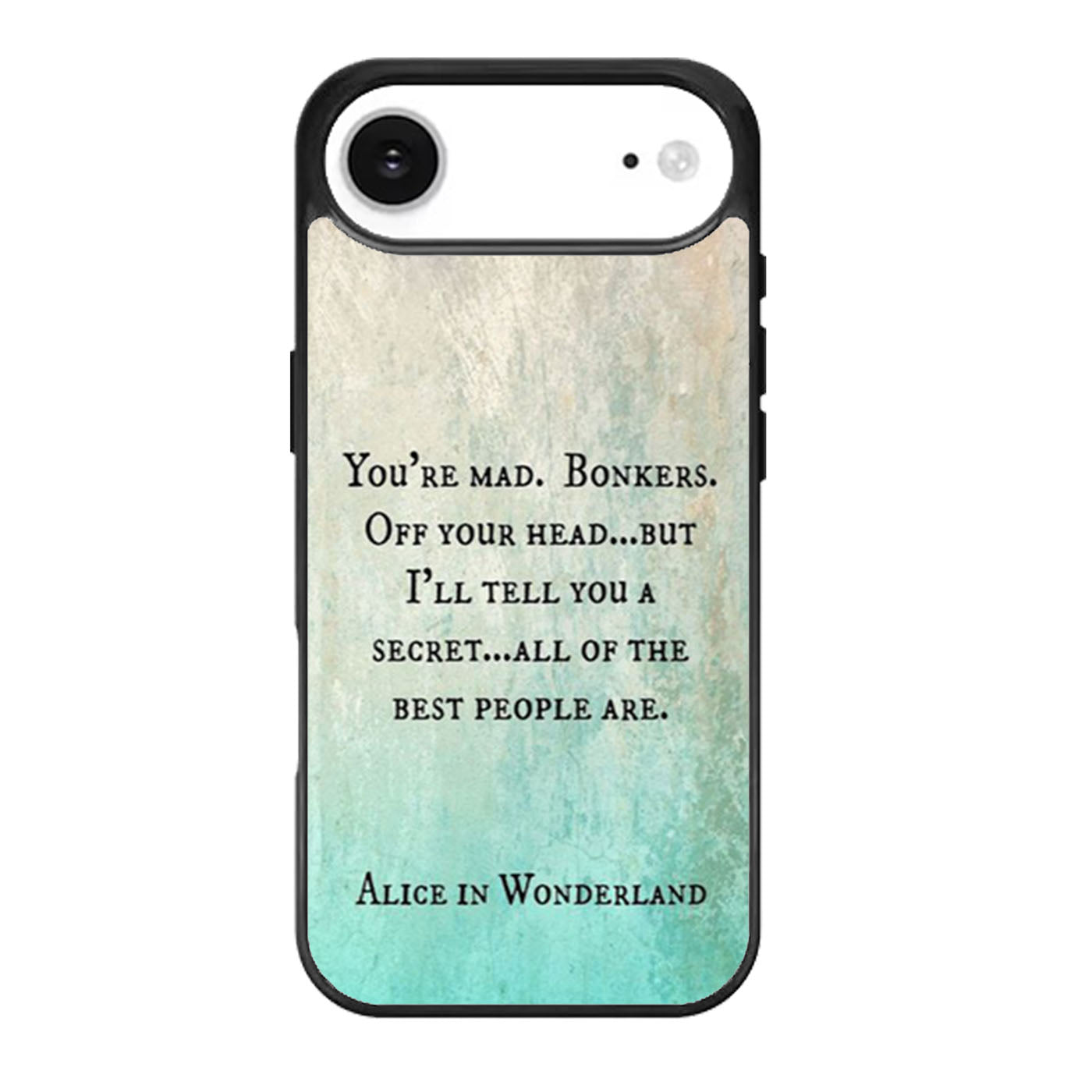 alice in wonderland disney Quote iPhone Air Case