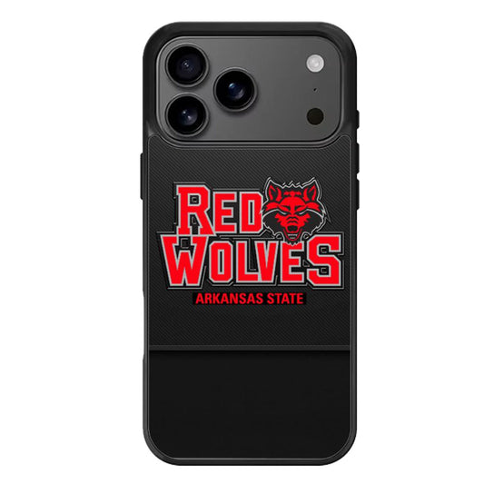 arkansas state red wolves iPhone 17 Pro Max Case