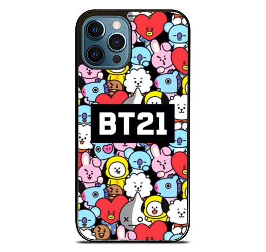 BTS BT21 Character iPhone 12 Pro Max Case