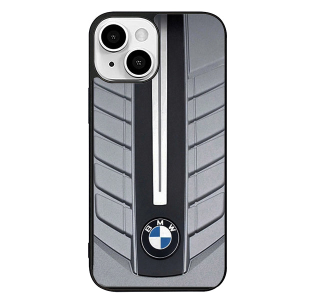 BMW Engine Silver Turbo iPhone 13 Case