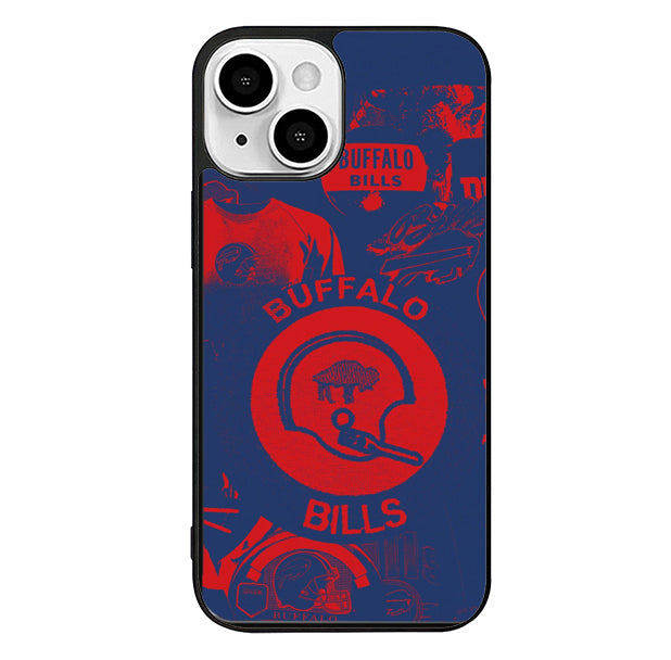 Buffalo Bills Painted iPhone 13 Case