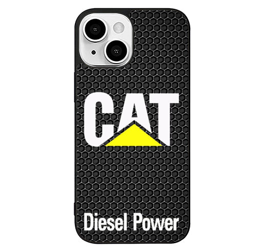 CAT Caterpiilar Diesel Black Dark iPhone 13 Case