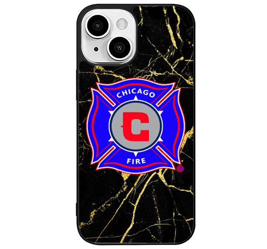 Chicago Fire Soccer Marble iPhone 13 Case
