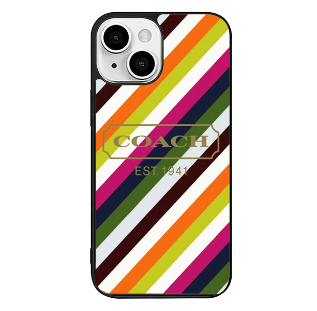Coach Color NY iPhone 13 Case