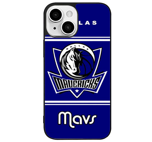 Dallas Mavericks Logo Blue iPhone 13 Case