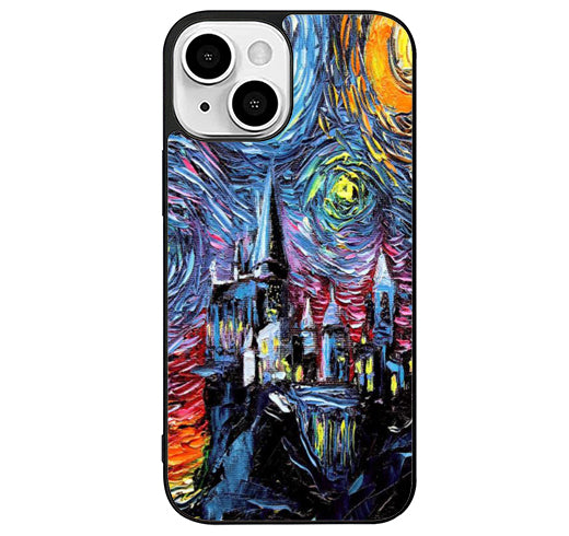 Doctor Who Tardis Van Gogh iPhone 13 Case