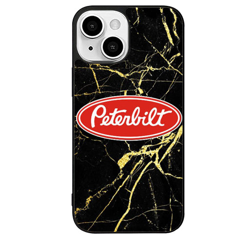 Peterbilt Black Marble iPhone 13 Case