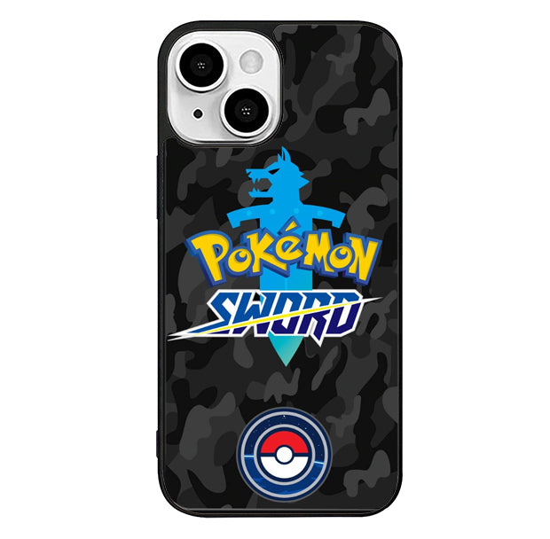 Pokemon go Sword Camo iPhone 13 Case