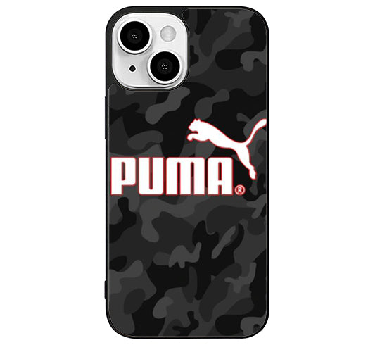 Puma white Black Camo iPhone 13 Case