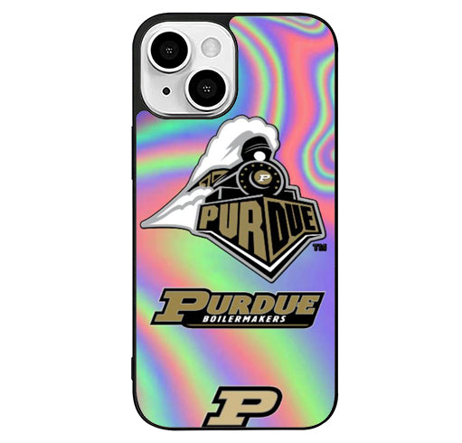 purdue bilermakers holographic iPhone 13 Case