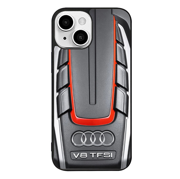 AUDI V8 TFSI Engine iPhone 14 Plus Case