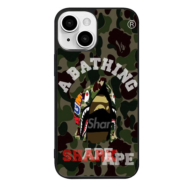 Bape Shape Ape Camo iPhone 14 Plus Case