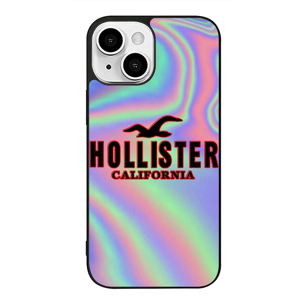 Hollister Logo Holographic iPhone 14 Plus Case