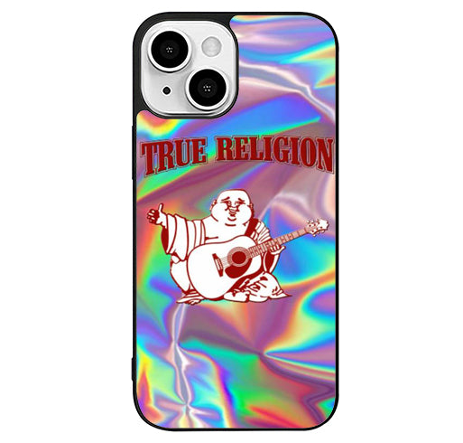 True Religion Budha Holograohic iPhone 14 Plus Case