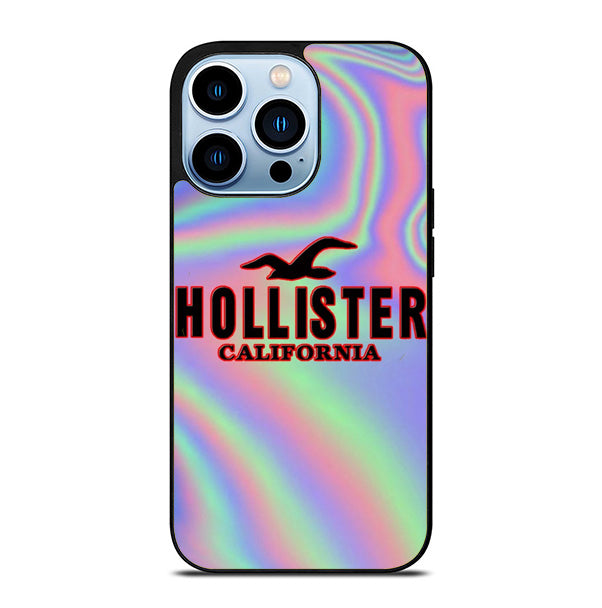 Hollister Logo Holographic iPhone 14 Pro Max Case
