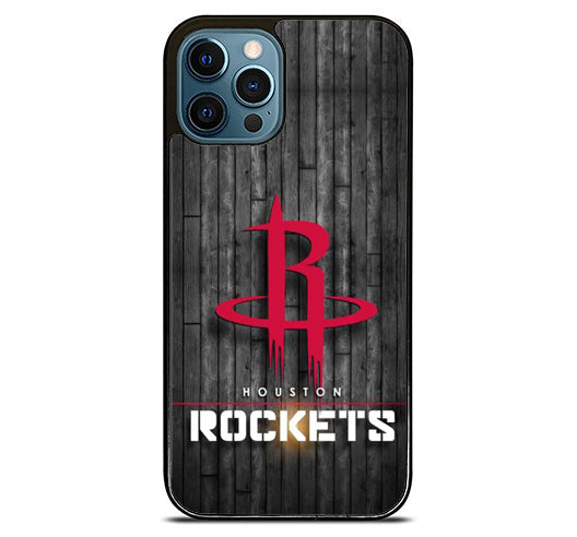 Houston Rockets Wood iPhone 14 Pro Max Case
