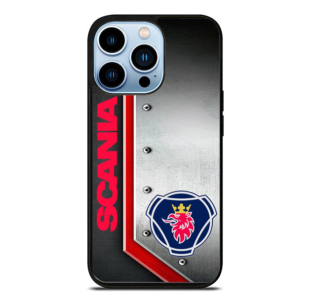 Scania Logo Metal iPhone 14 Pro Max Case