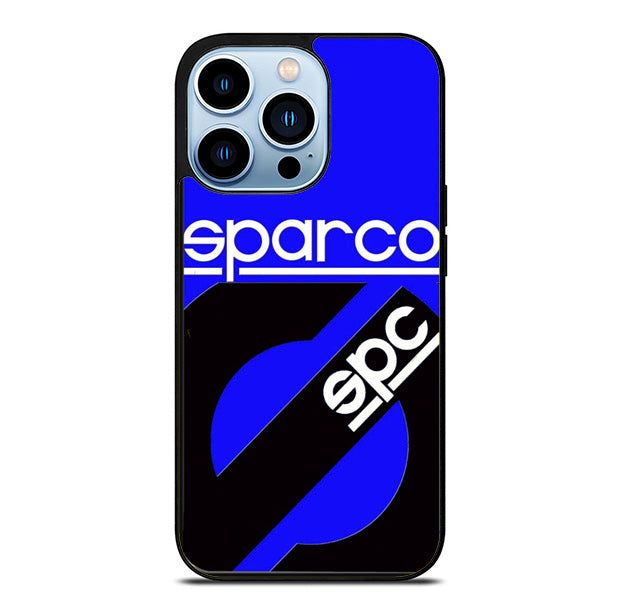 Sparco Logo Blue iPhone 14 Pro Max Case