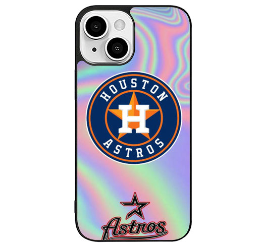 Houston Astros Holographic iPhone 15 Plus Case