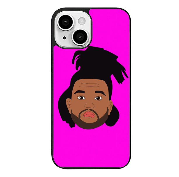 The Weeknd Art Emoji iPhone 15 Plus Case