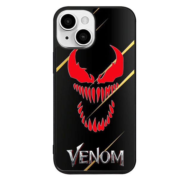 Venom Black Logo iPhone 15 Plus Case