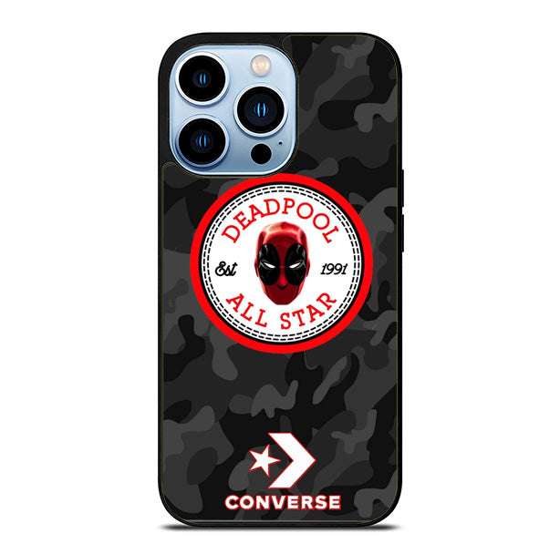 Converse X Deadpool Camo iPhone 15 Pro Max Case
