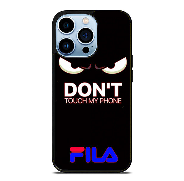FILA Logo Black iPhone 15 Pro Max Case