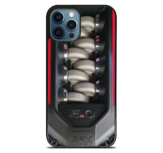 Ford Mustang Engine 32V iPhone 15 Pro Max Case