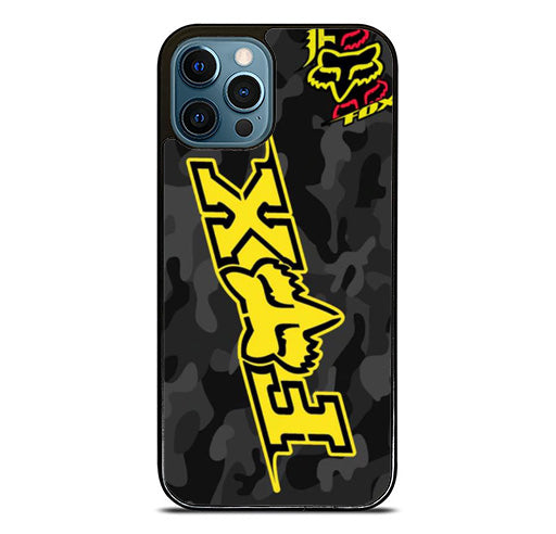 fox racing black camo iPhone 15 Pro Max Case