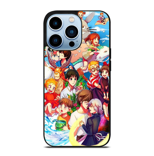 Gibli Studio Character iPhone 15 Pro Max Case